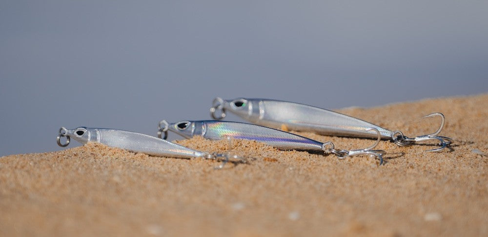 casting lures for surf fishing Gibbs Swimmer CS2 Blue Gibbs Casting Swimmers are a staple in any hardcore surfcasters bag Lure Addiction in the Surf