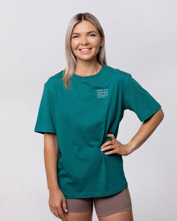 Womens T-Shirt - Odyssey Pine Green