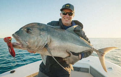 GT Fishing with the Nomad Design Chug Norris Popper