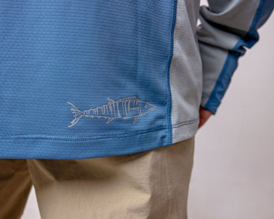 Fishing Hooded Solar Pro - Crafted Series Blue Steel