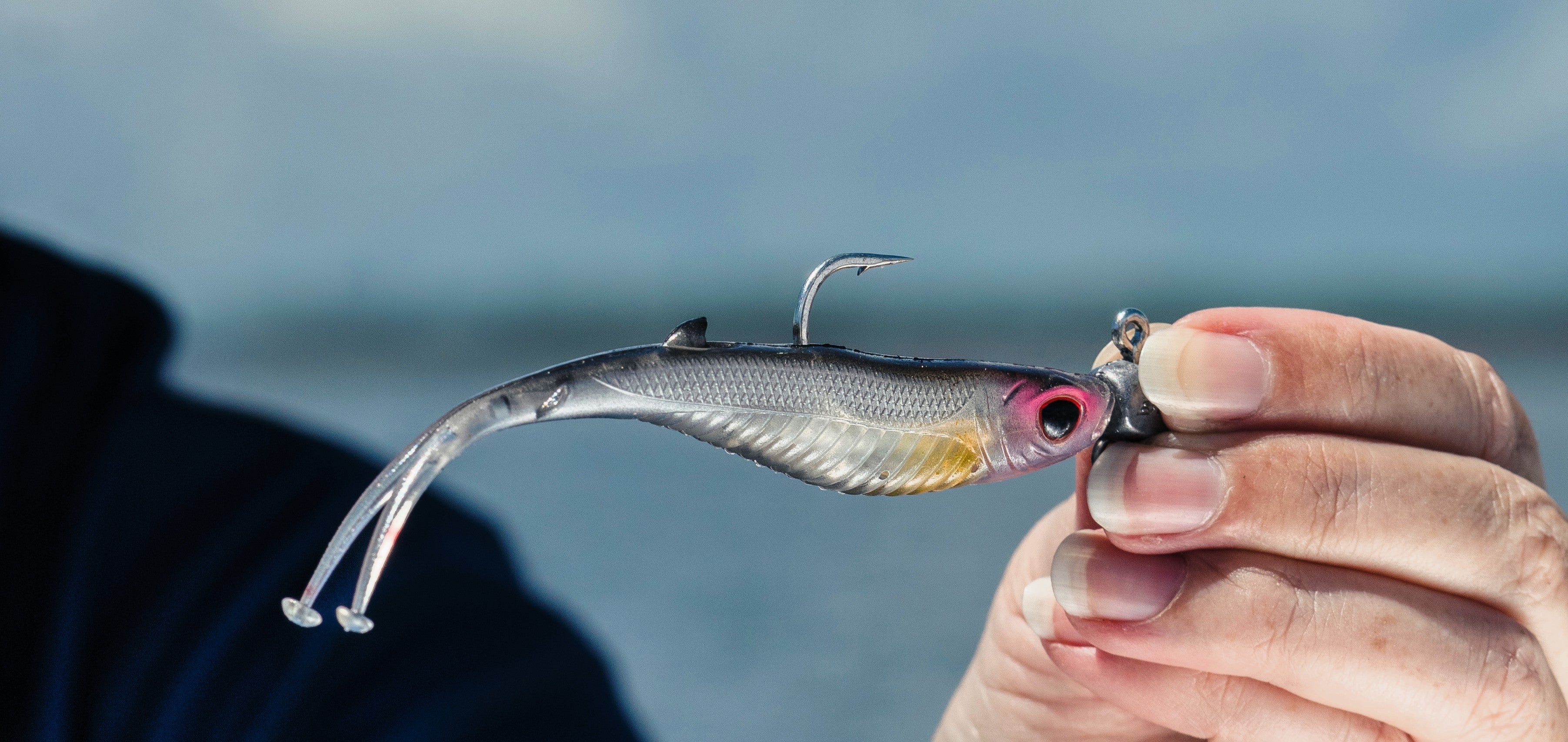 Wingman 5.25" Jerkshad - 4 Pack - Live Ops