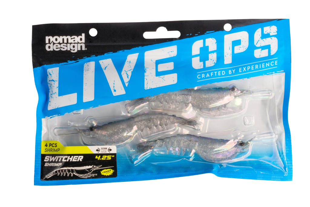 Switcher Shrimp 4.25" - 4 Pack - Live Ops