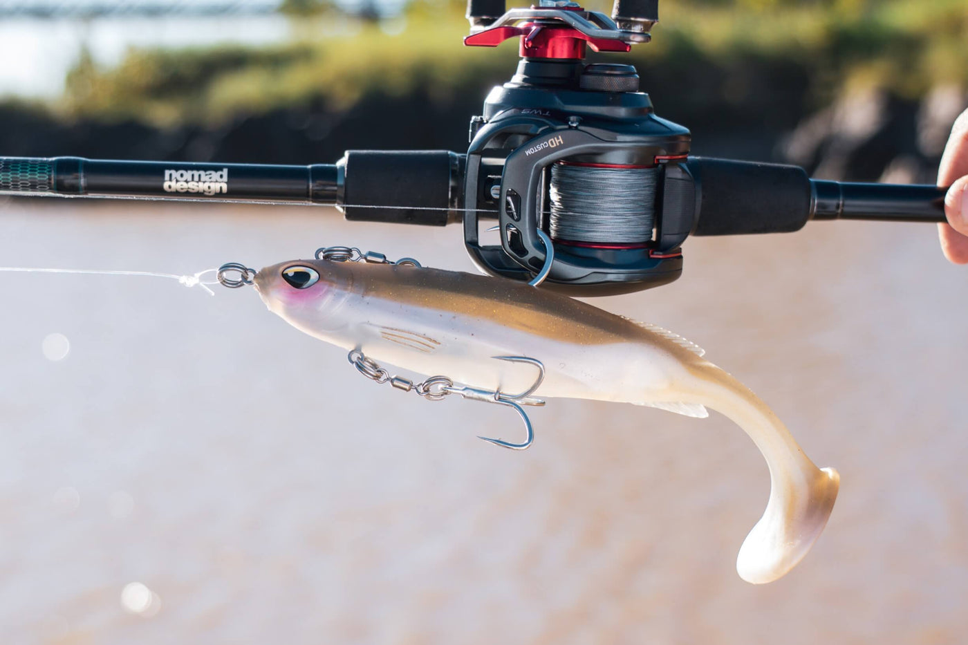 Maniax Rigged 6" Swimbait - Live Ops Soft Plastics