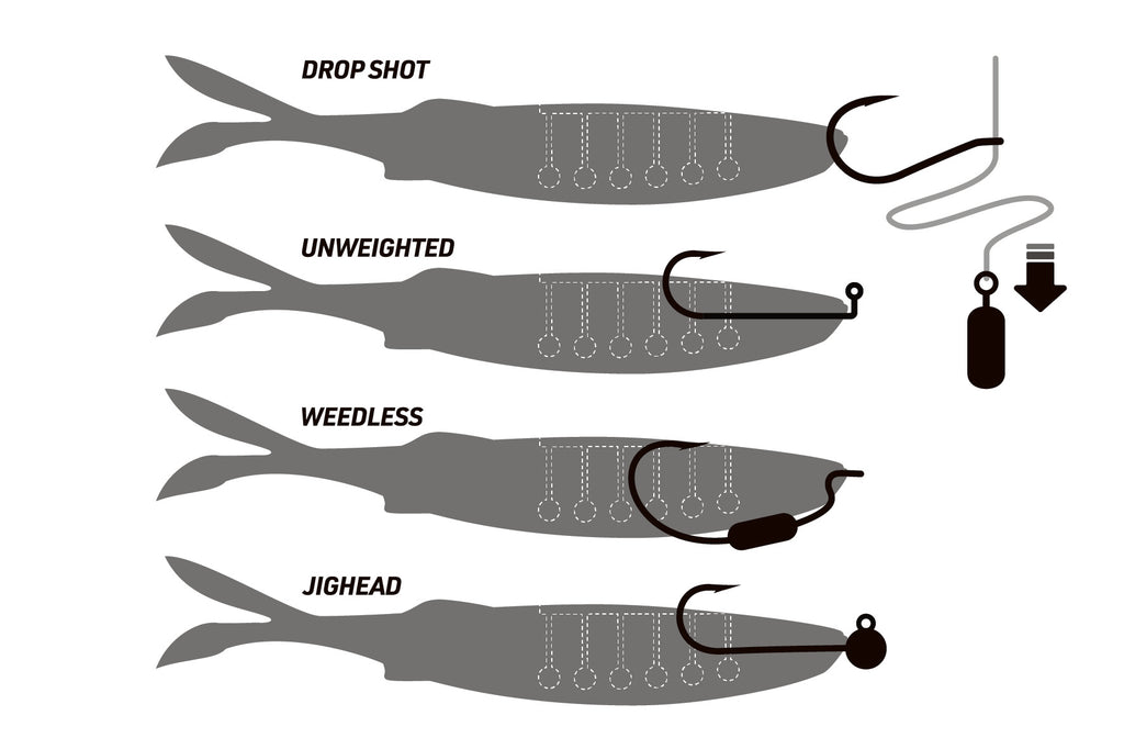Fallout Minnow 5" - 4 Pack - Live Ops