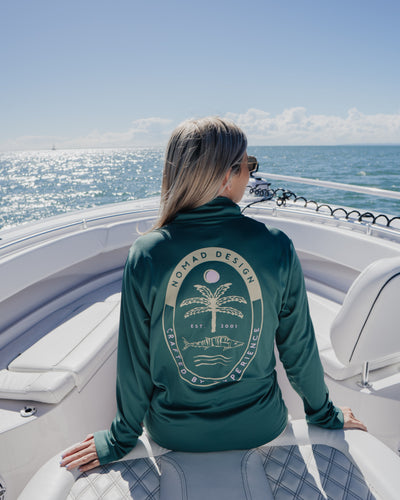 Womens Collared Fishing Jersey - LAS Palmas
