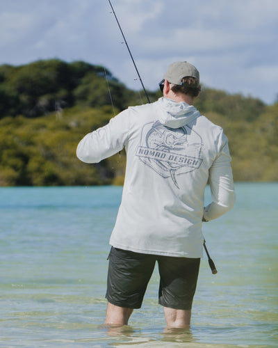 Hooded Tech Fishing Shirt - Mahi