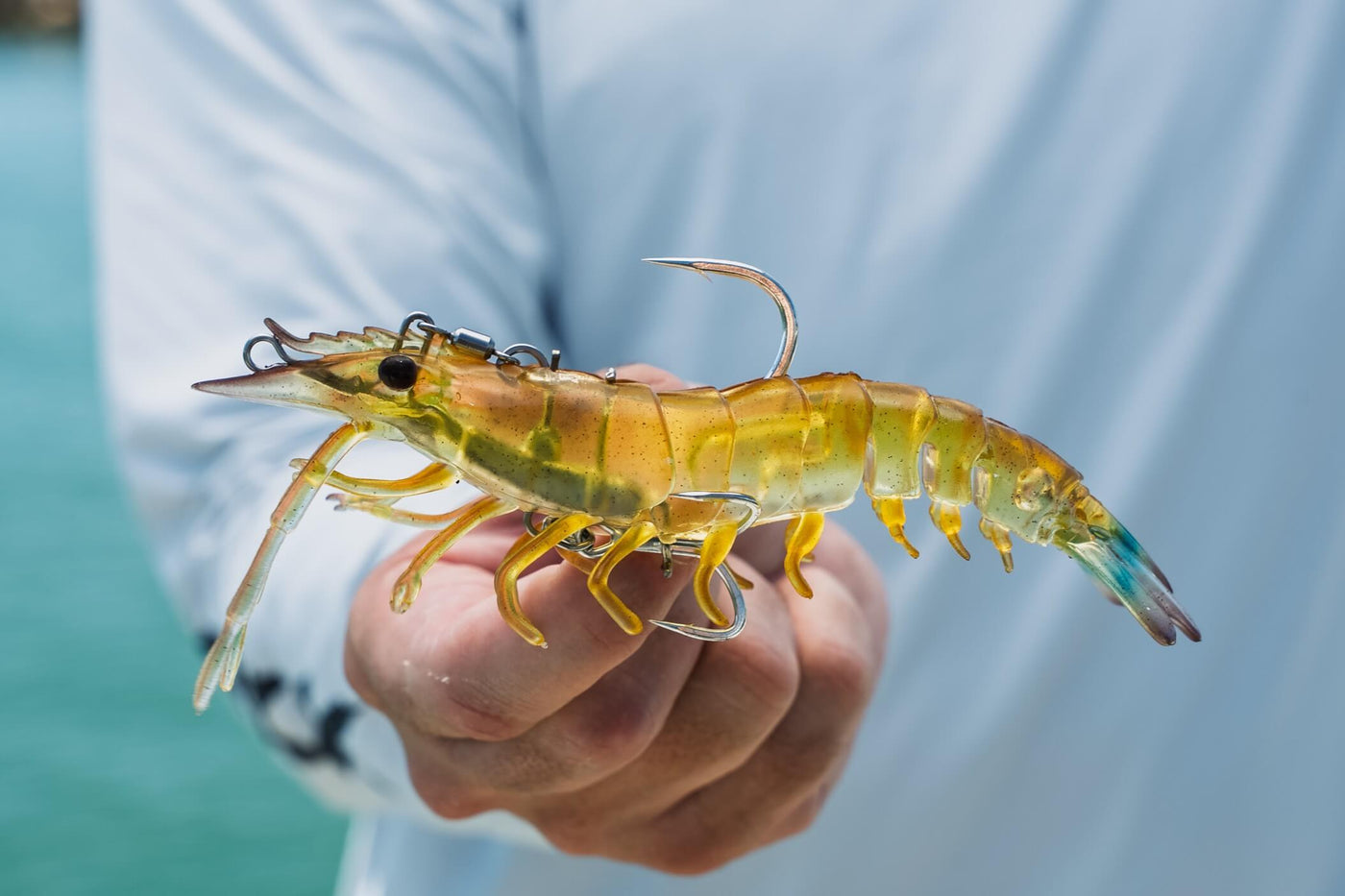 Sumo Shrimp Rigged 6.5" - Live Ops Soft Plastics