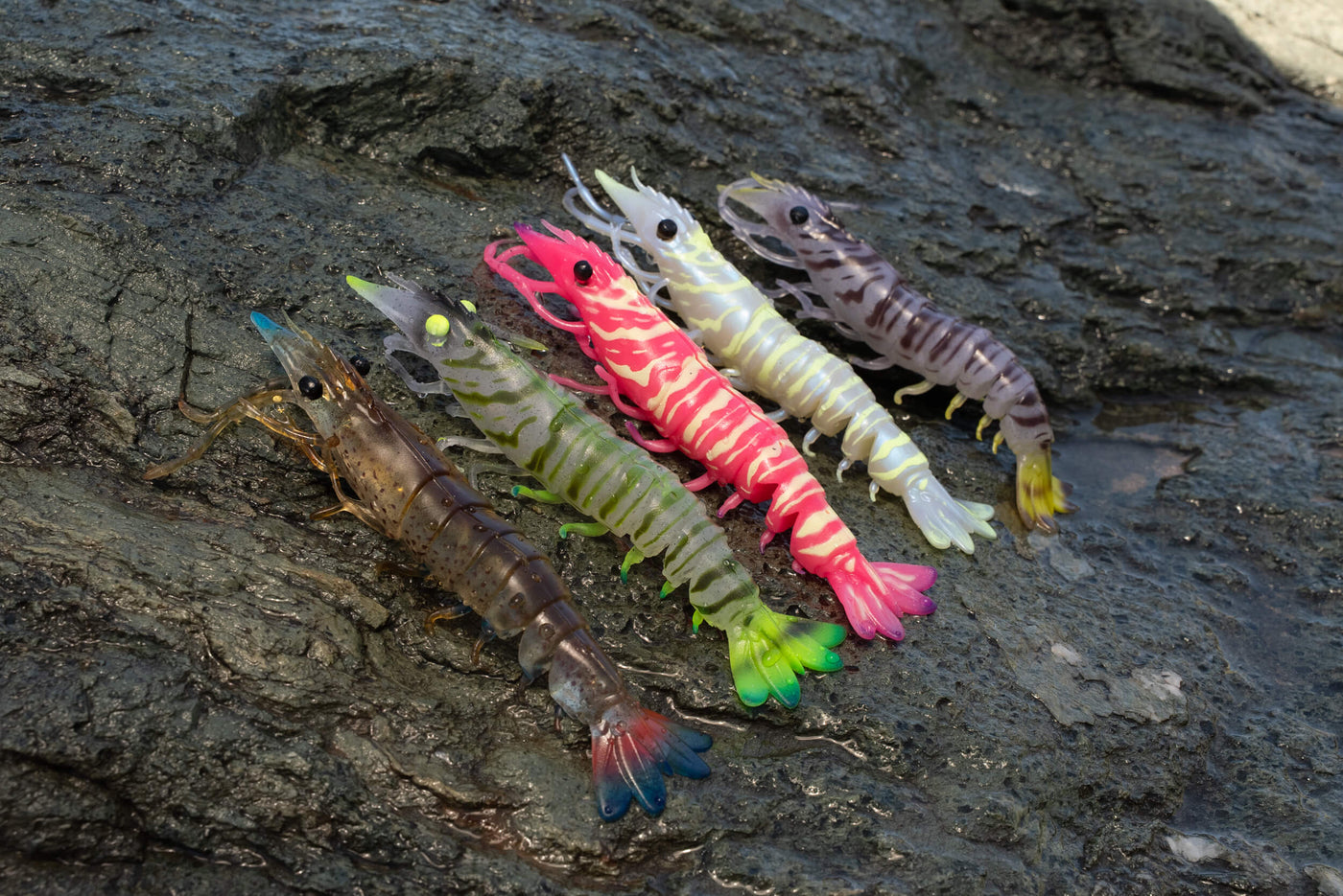 Sumo Shrimp Unrigged 5" - 2 pack - Live Ops Soft Plastics