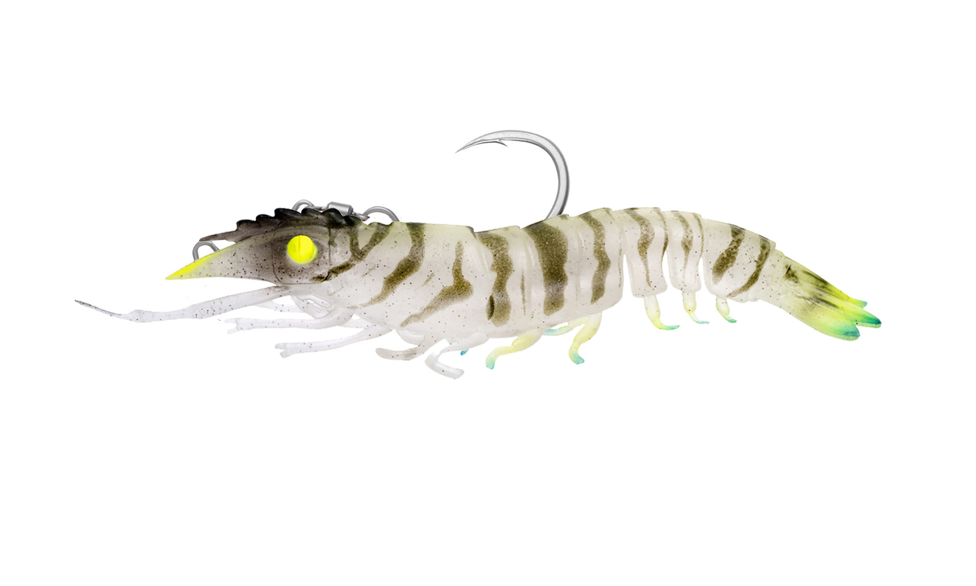 Sumo Shrimp Rigged 4" - Live Ops Soft Plastics