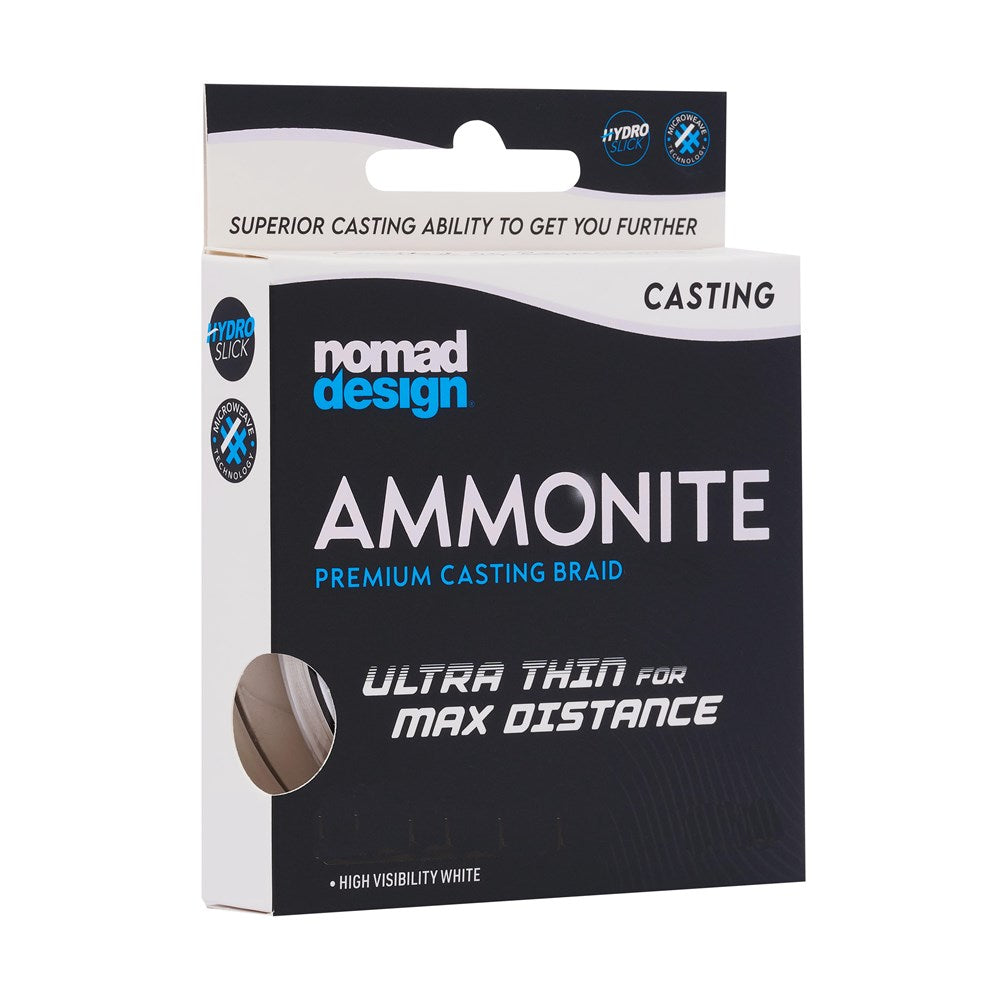 Cast Braid Nomad Design Ammonite Casting Braid 300yds – Nomad-Design-International