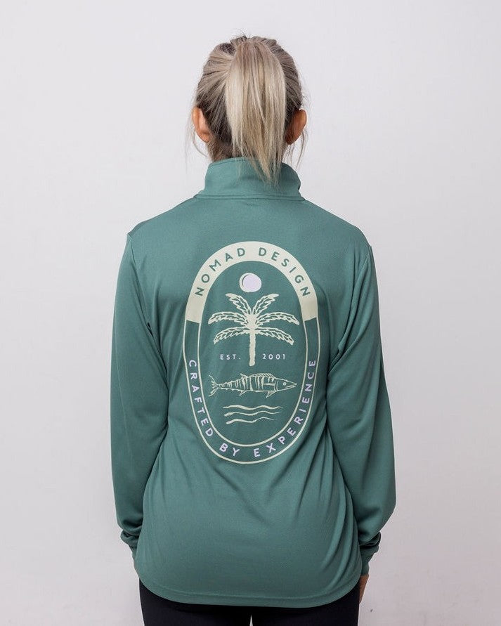 Womens Collared Fishing Jersey - LAS Palmas