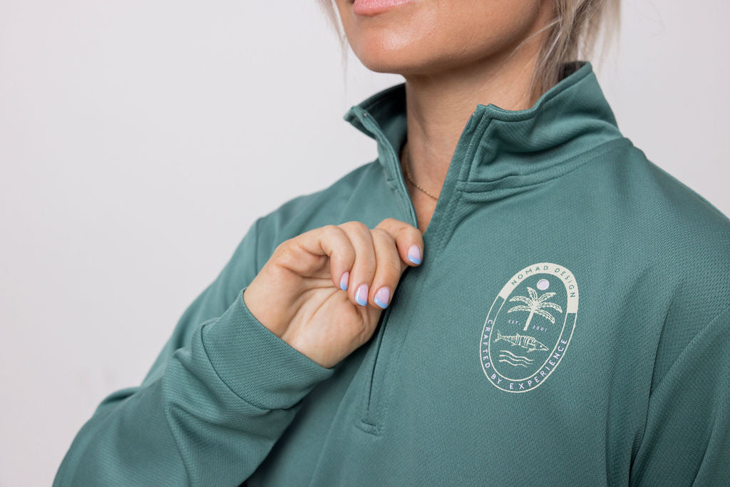 Womens Collared Fishing Jersey - LAS Palmas