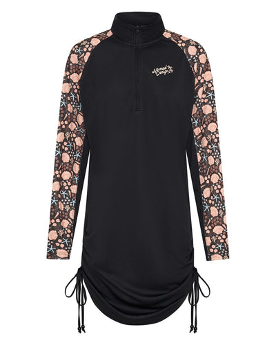 Womens Tech Dress - Coral Sea