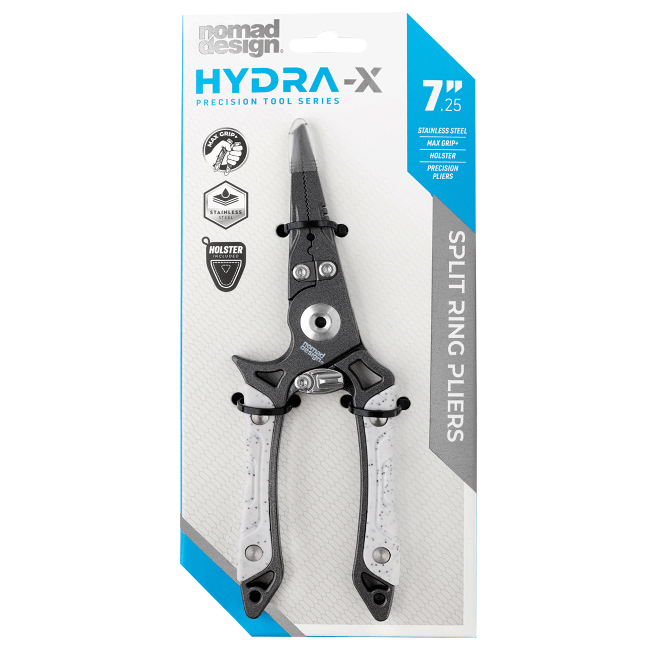 HYDRA-X 7.25" Split Ring Pliers Stainless