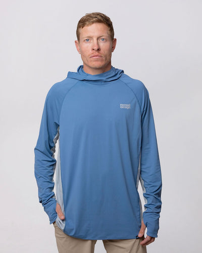 Fishing Hooded Solar Pro - Crafted Series Blue Steel