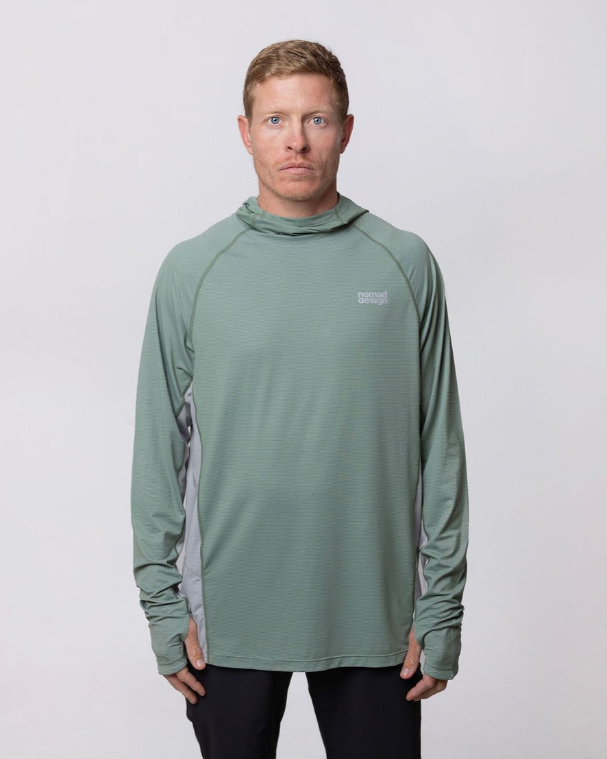 Fishing Hooded Solar Pro - Crafted Series Sage Green