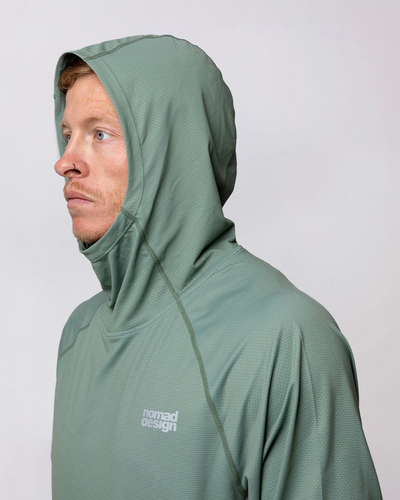 Fishing Hooded Solar Pro - Crafted Series Sage Green