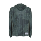 Hooded Tech Fishing Shirt - Forest Camo