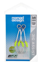 Jig Assist Hooks - Double 3X Strong Chartreuse