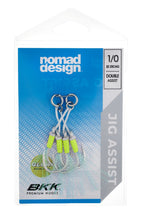 Jig Assist Hooks - Double 5X Strong Chartreuse