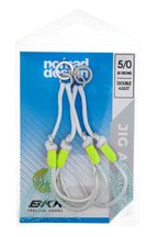 Jig Assist Hooks - Double 5X Strong Chartreuse