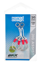 Jig Assist Hooks - Double 5X Strong Pink