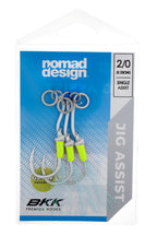 Jig Assist Hooks - Single 5X Strong Chartreuse