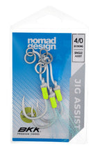 Jig Assist Hooks - Single 5X Strong Chartreuse