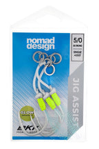 Jig Assist Hooks - Single 5X Strong Chartreuse