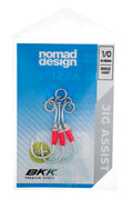 Jig Assist Hooks - Single 5X Strong Pink