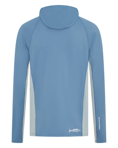 Fishing Hooded Solar Pro - Crafted Series Blue Steel