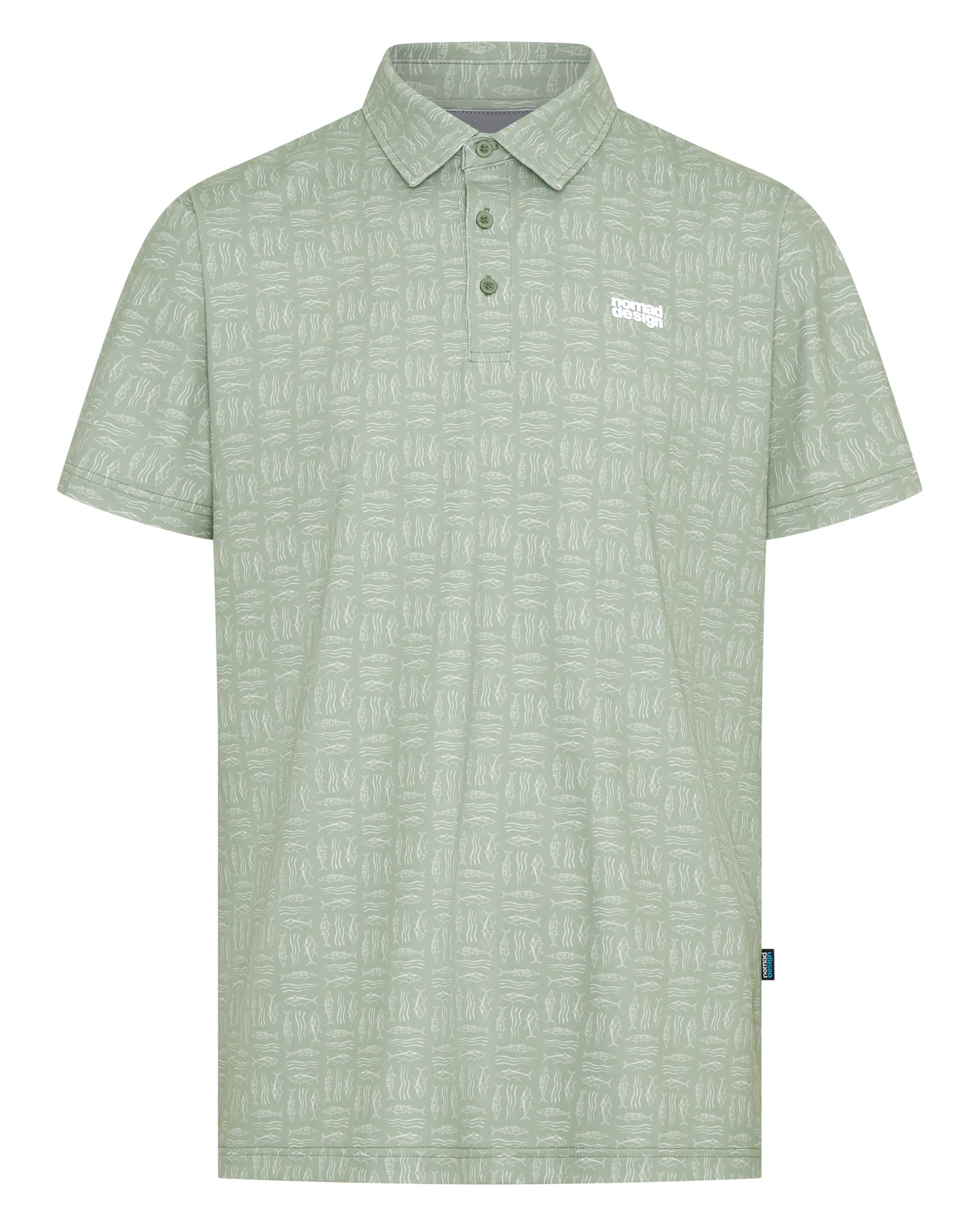 Polo Shirt Big Game Sage