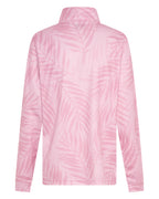 Womens Collared Fishing Jersey - Rose Palms