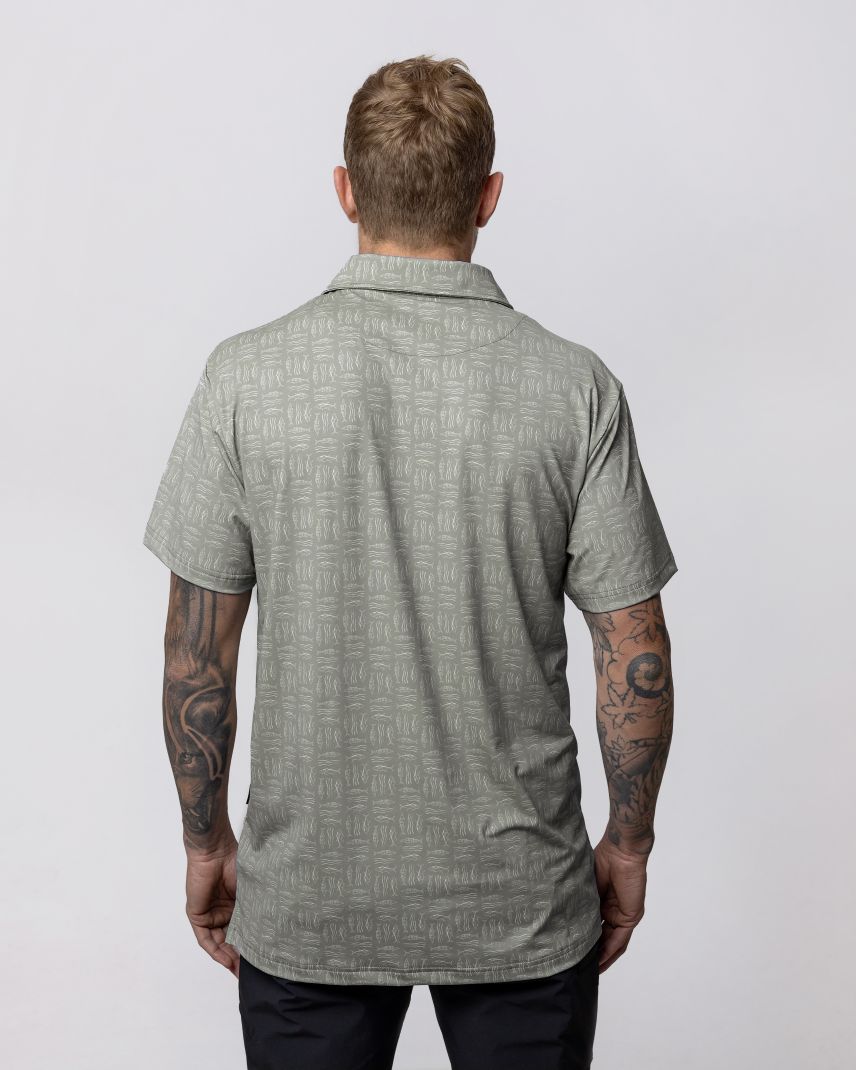 Polo Shirt - Big Game Sage