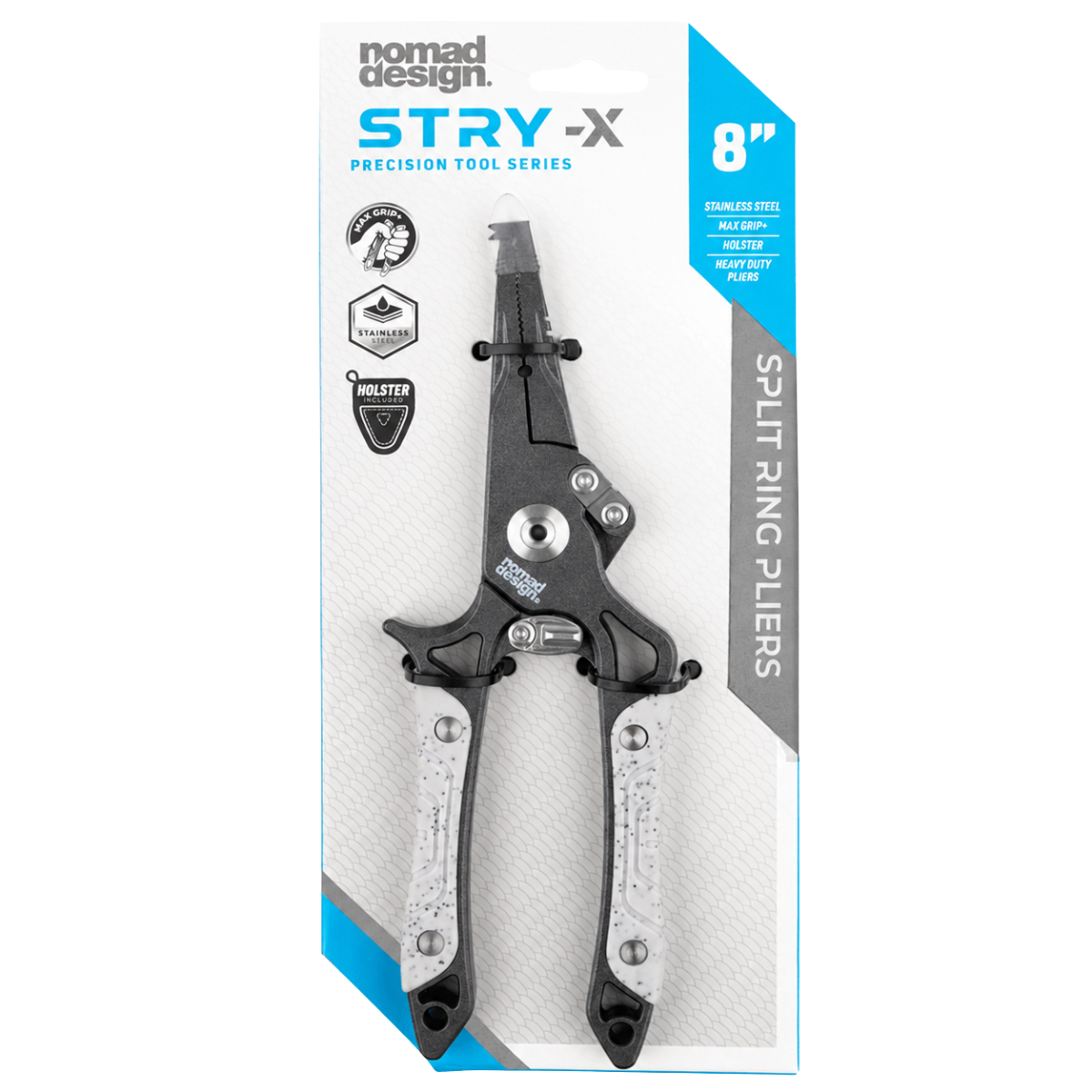 STRYX-8-SRP Stry-X Split Ring Fishing Pliers 