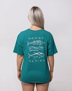Womens T-Shirt - Odyssey Pine Green