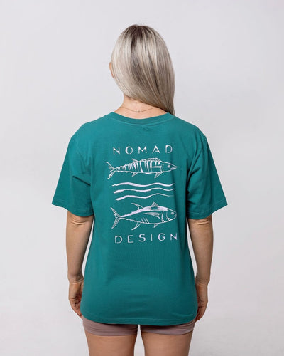 Womens T-Shirt - Odyssey Pine Green
