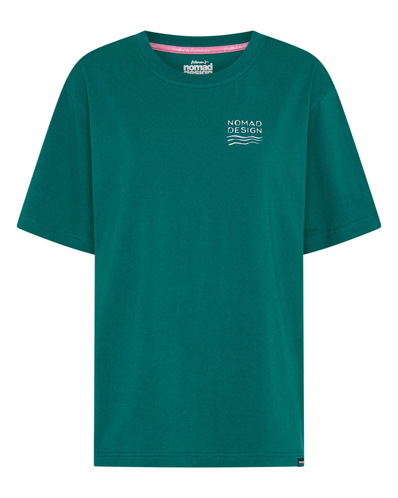 Womens T-Shirt - Odyssey Pine Green