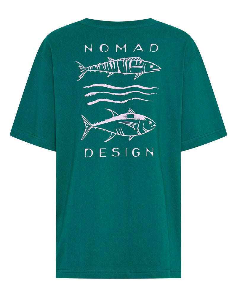 Womens T-Shirt - Odyssey Pine Green