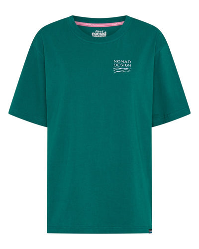 Womens T-Shirt - Odyssey Pine Green