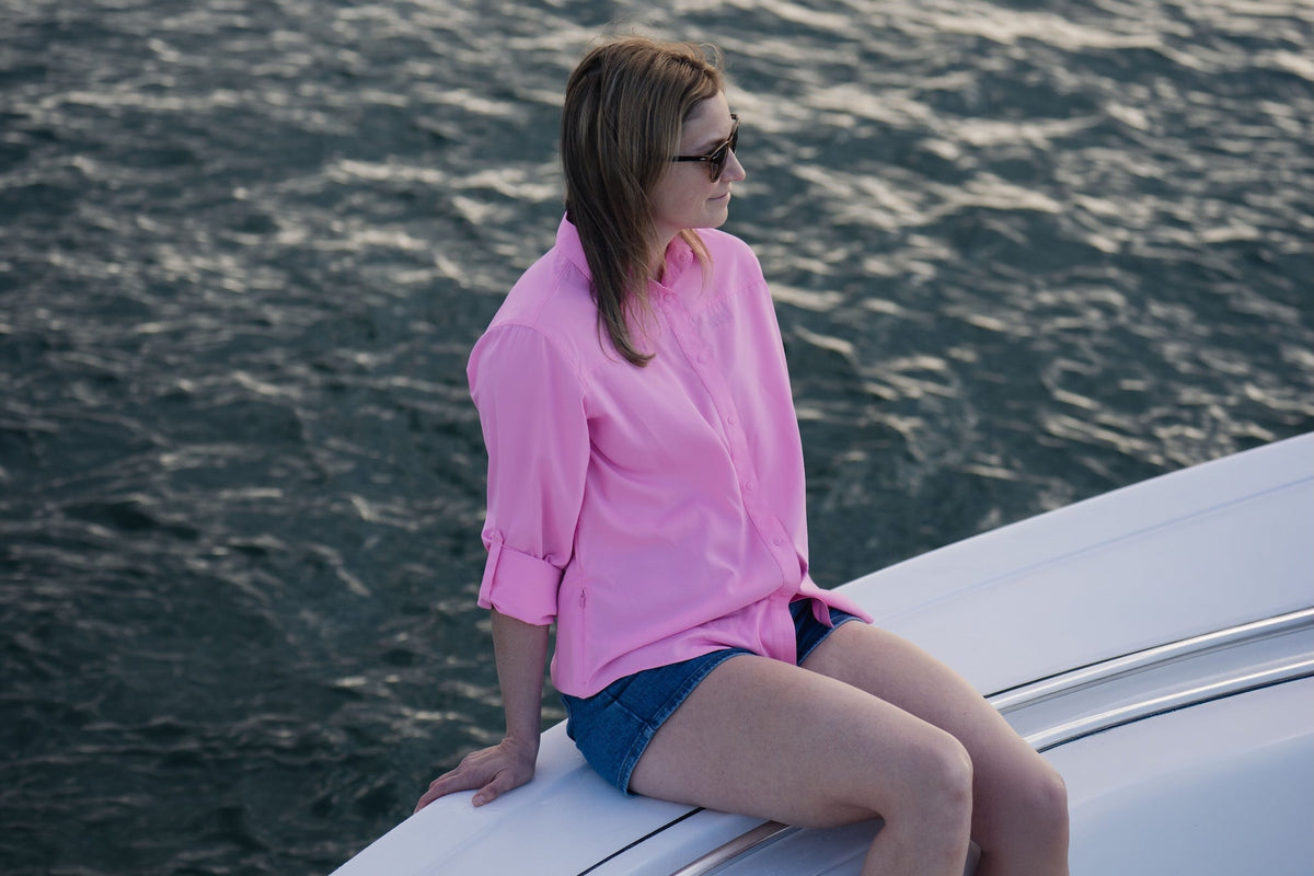 Womens Fishing Shirt Crosswind - Crafted Series