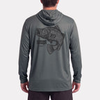 Hooded Tech Fishing Shirt - Barra Strike
