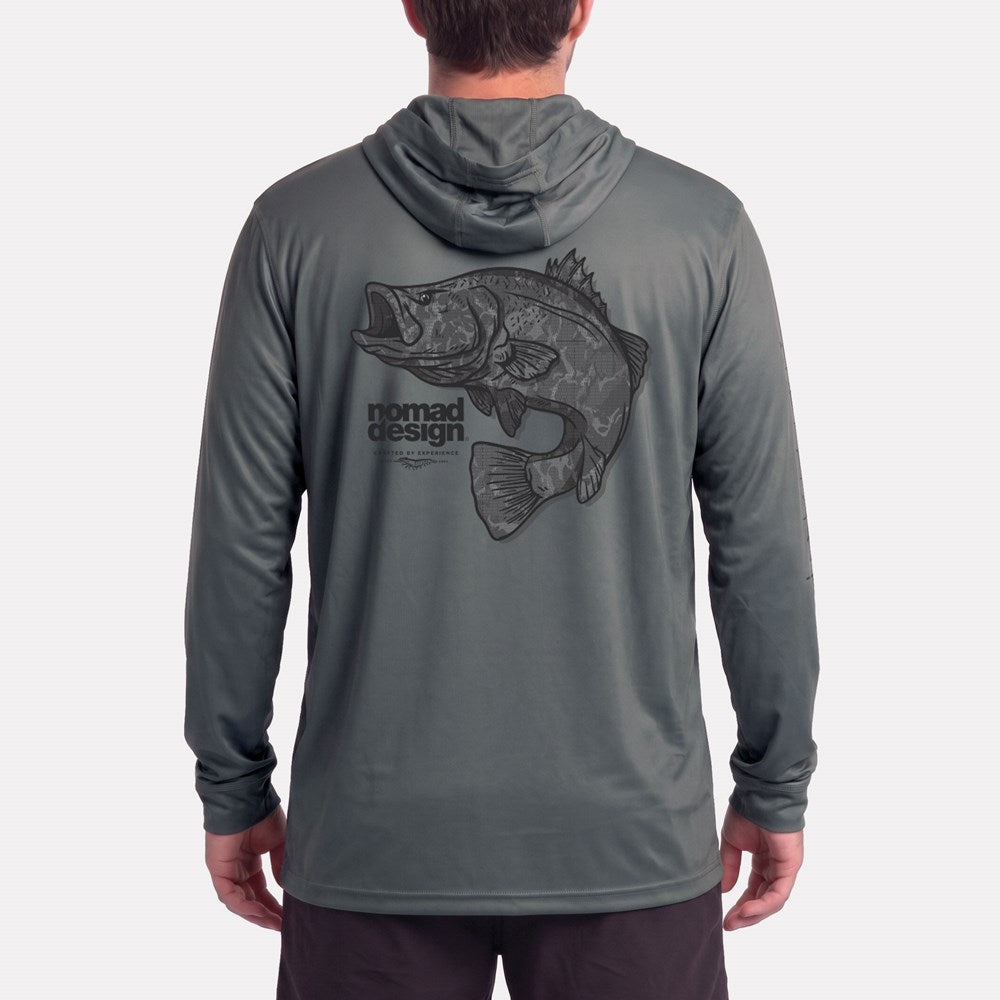 Hooded Tech Fishing Shirt - Barra Strike