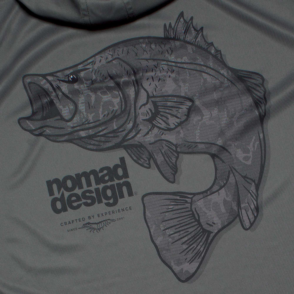 Hooded Tech Fishing Shirt - Barra Strike
