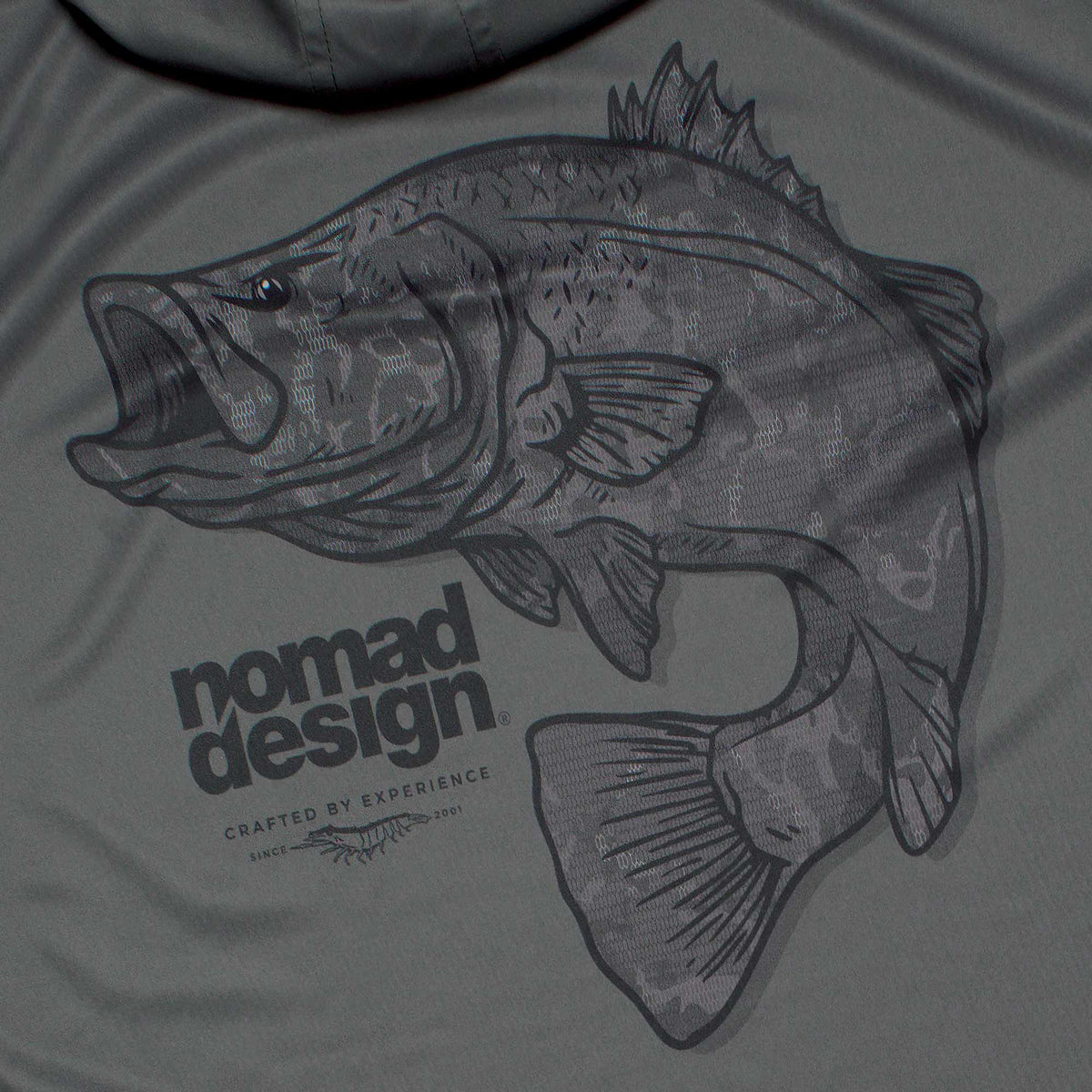 Hooded Tech Fishing Shirt - Barra Strike