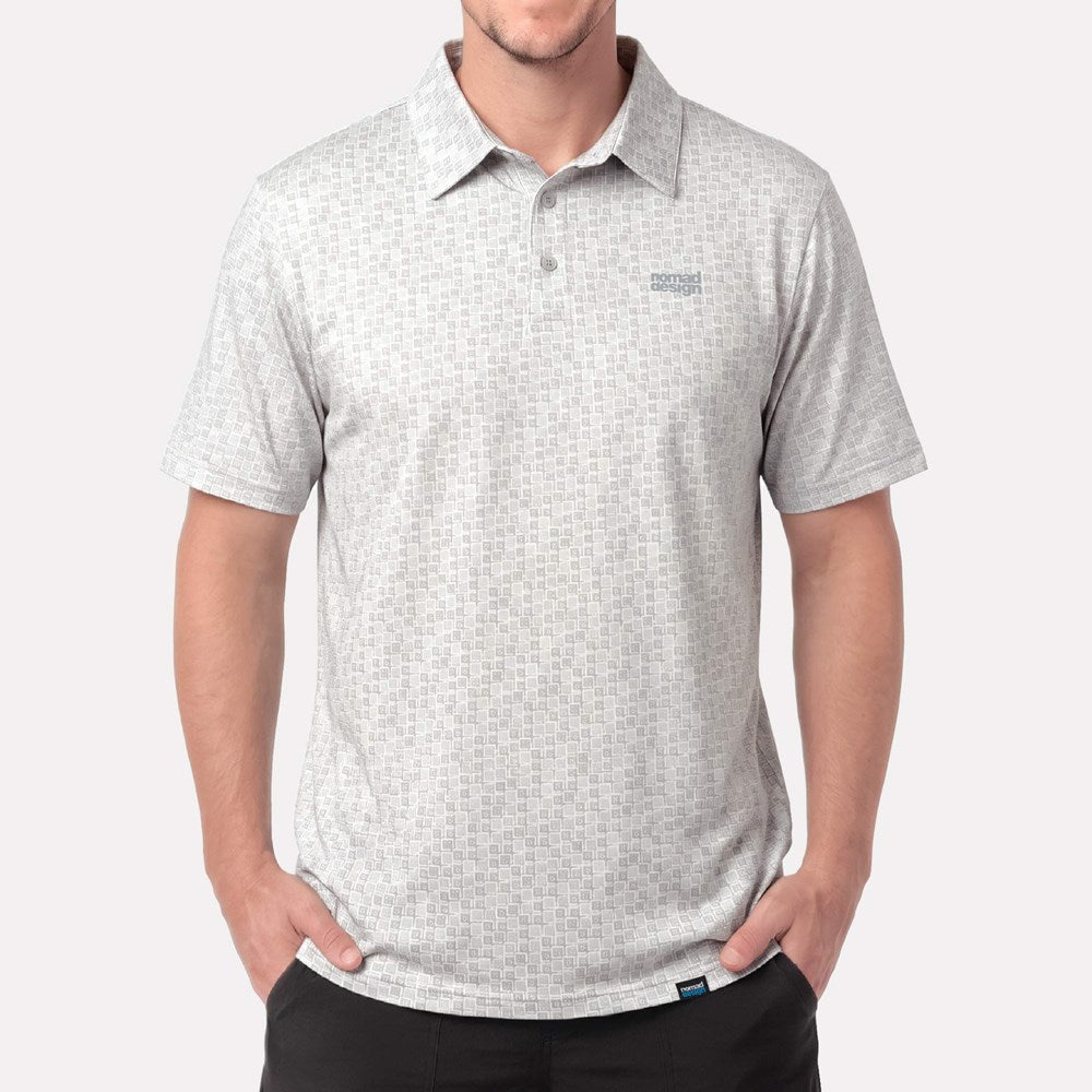 Polo Shirt - Matrix Grey Mix