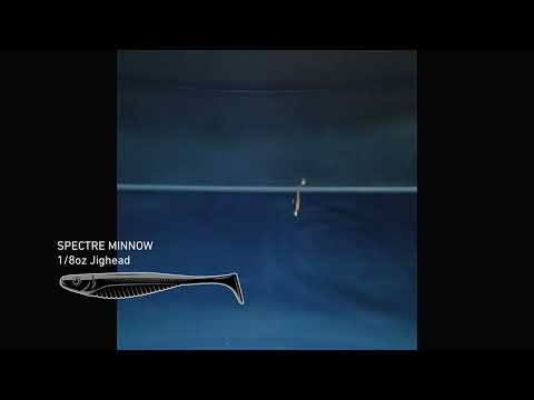 Spectre Minnow 5" Swimbait - 4 Pack - Live Ops Soft Plastics