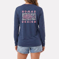 Womens Tech Shirt - Coral Garden