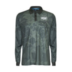 Tech Fishing Shirt Collared - Logo Khaki Camo