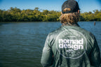 Tech Fishing Shirt Collared - Logo Khaki Camo